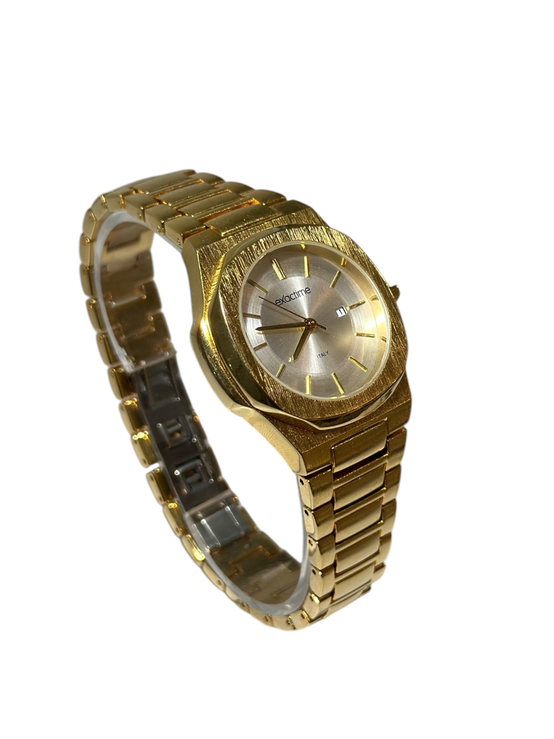 Steel Watch Quartz Movement / Blue Dial