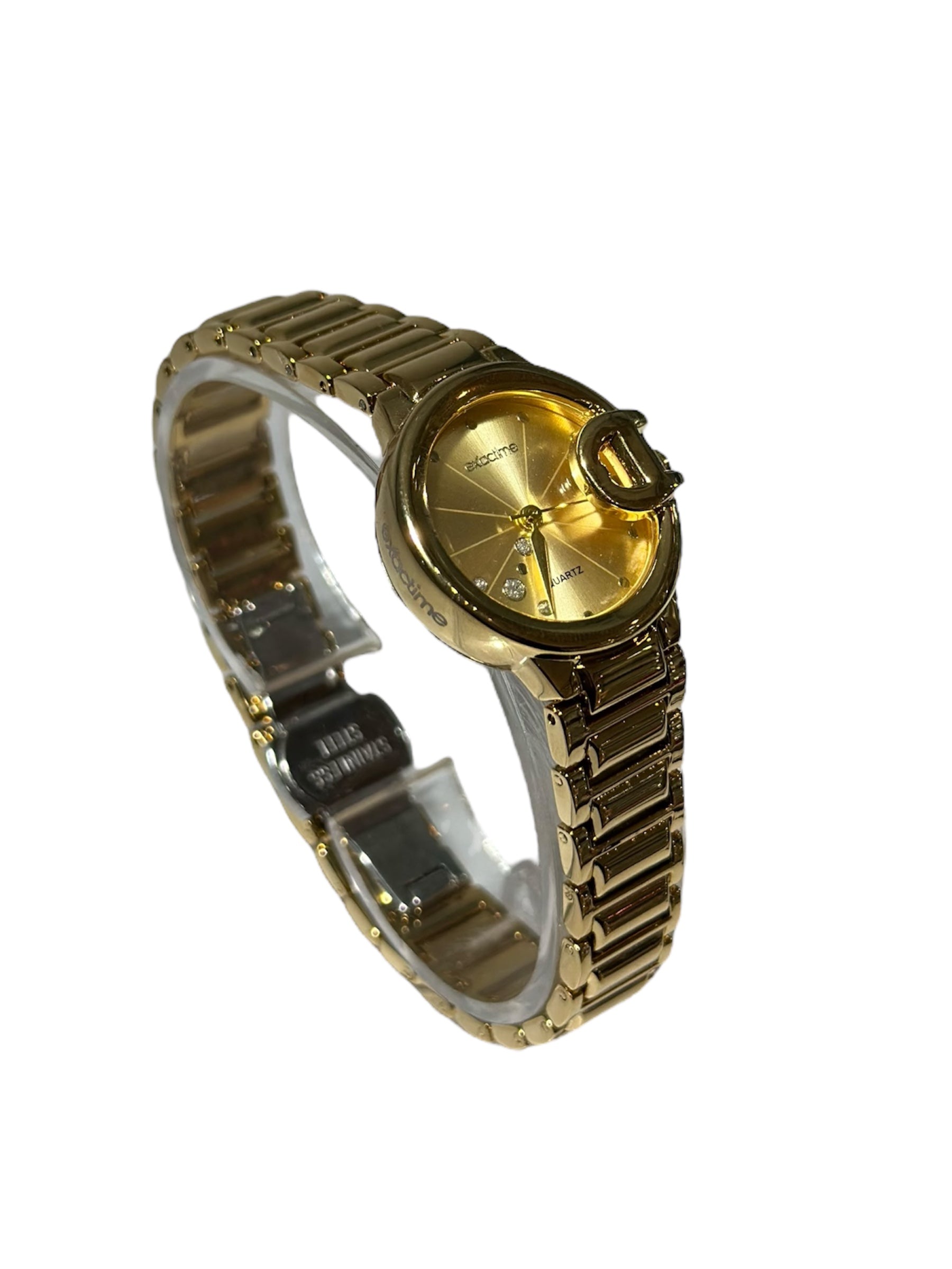 Steel Watch Quartz Movement / Blue Dial