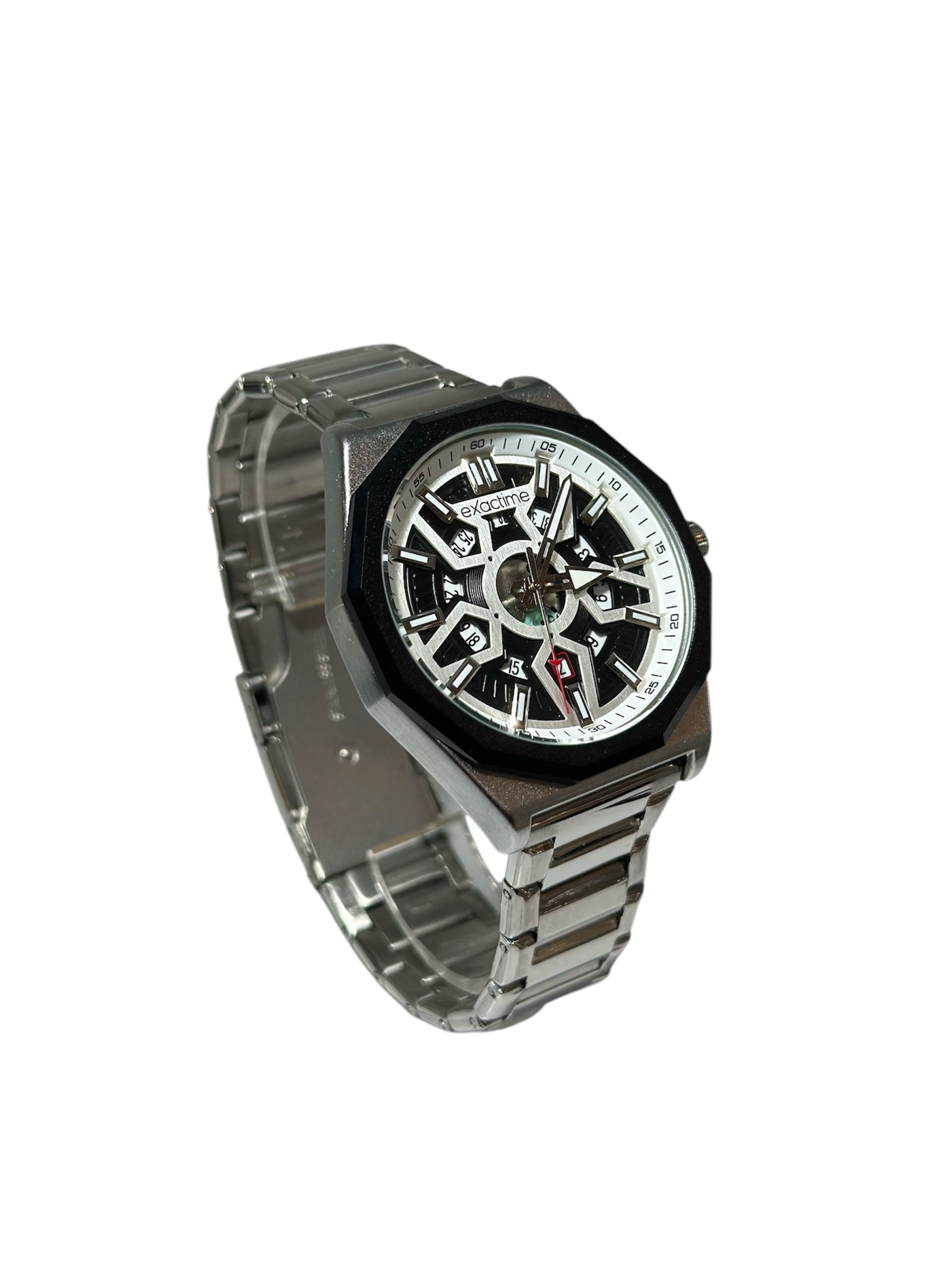 Steel Watch Quartz Movement / Blue Dial