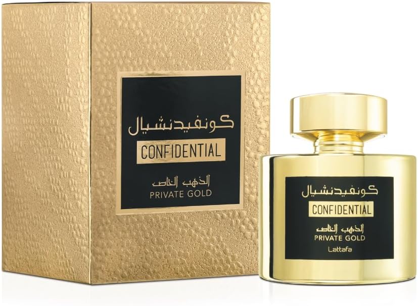 Confidential Private Gold lattafa 100 ml