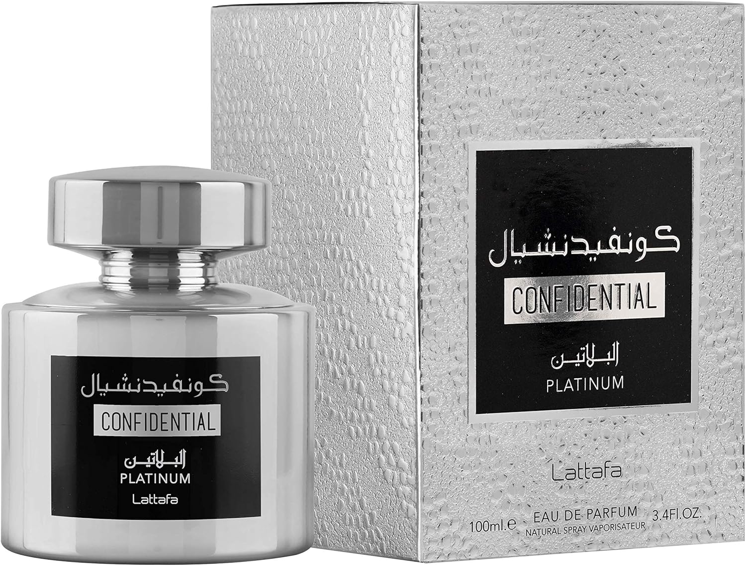 Confidential Platinum lattafa 100 ml