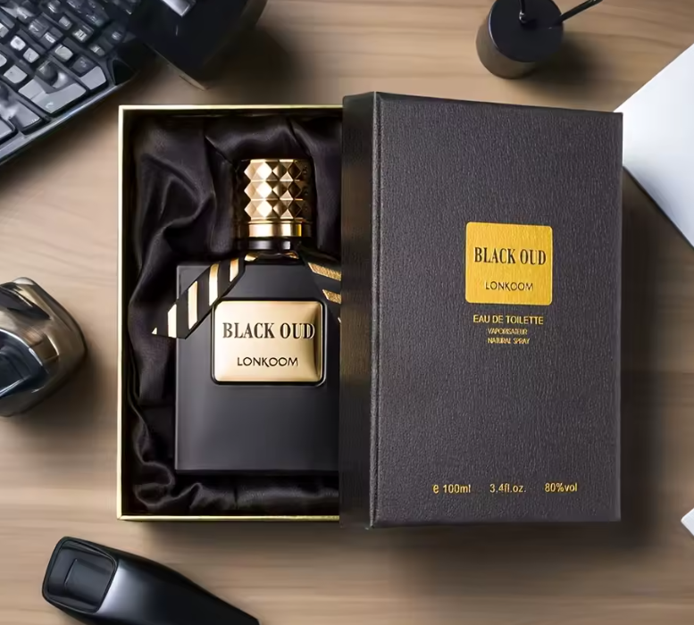 Black Oud Lonkoom Parfum Hombres