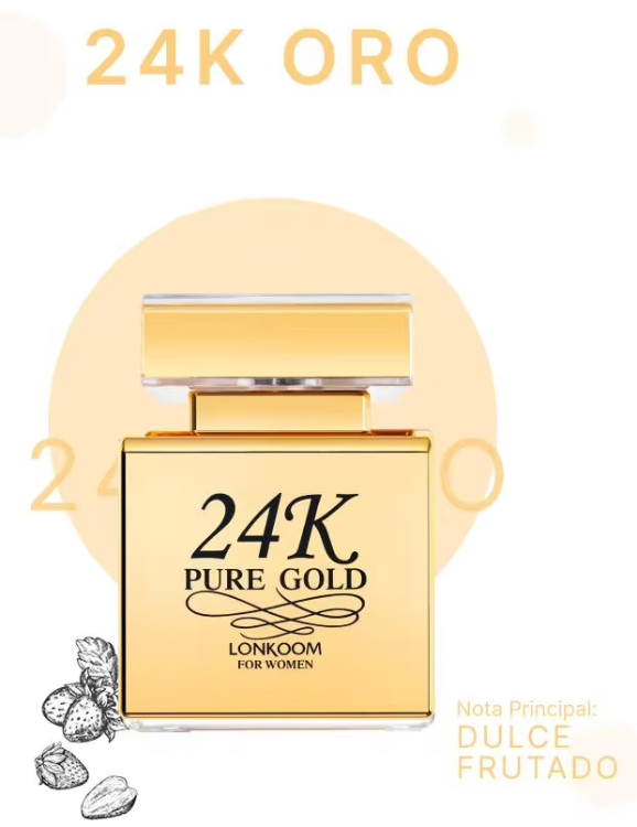 LONKOOM 24K pure gold perfume 100ml